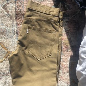 MENS Levi’s 511 slim 5 pocket twill pants 30x32